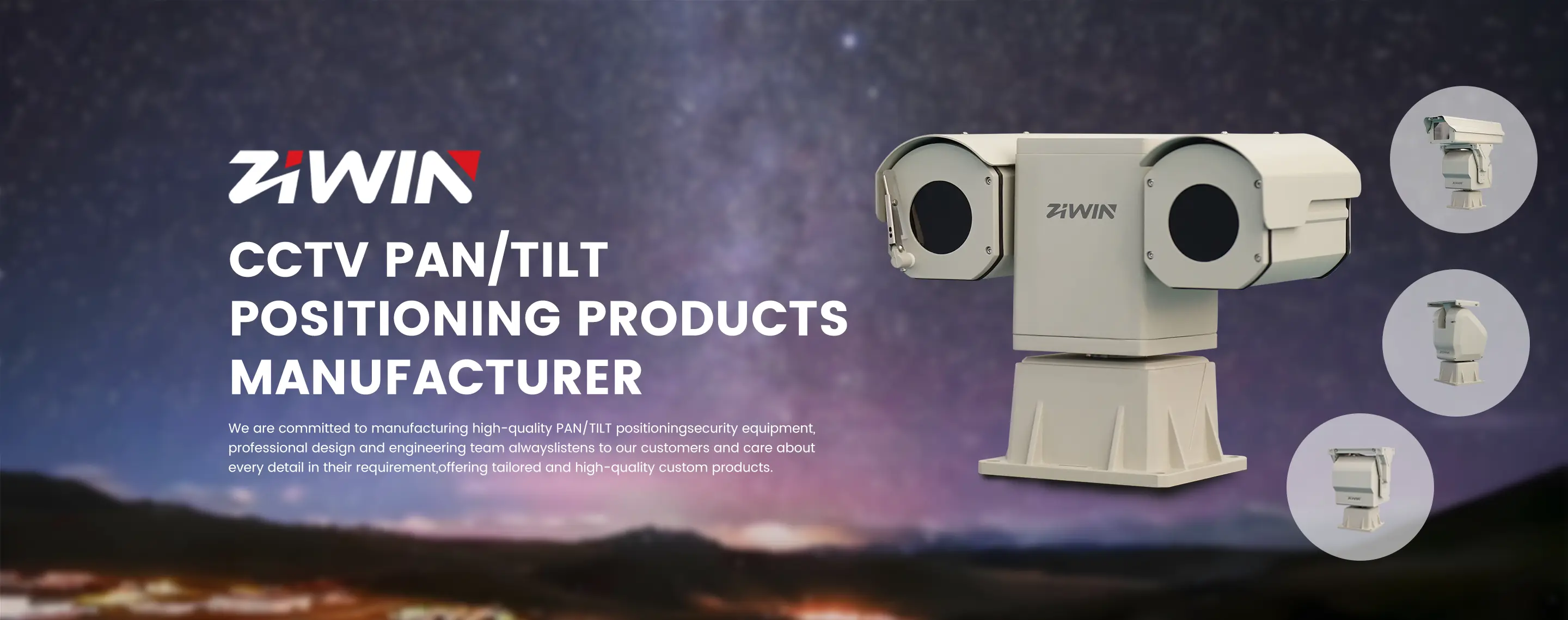 3.5 kg-10kg Duty Pan Tilt Head/ Eenheid