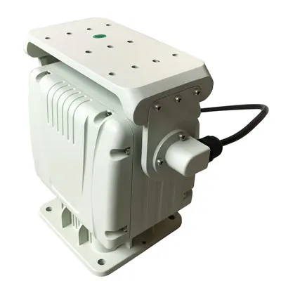 Outdoor Mini Pan Tilt Head Posisioner met Worm Gear Variable snelheid 10 kg (20.05Ib) laai kapasiteit)