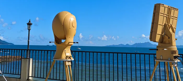 CCTV Kamera-toepassing vir Maritieme toesigring