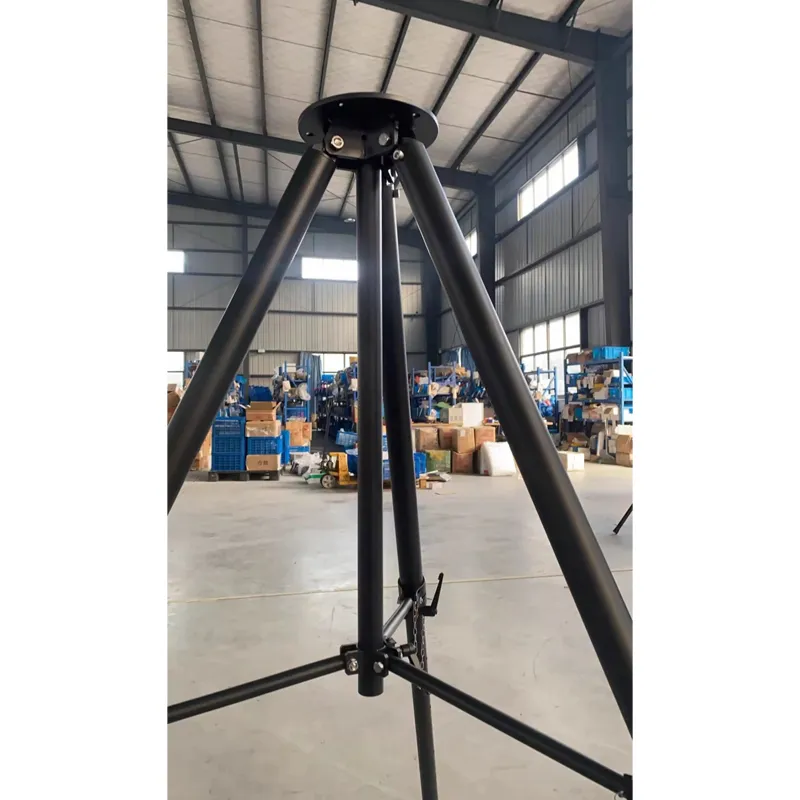 ZN-T200 200 kg (40.92 lb) Laad Tripod vir Pan Tilt-eend