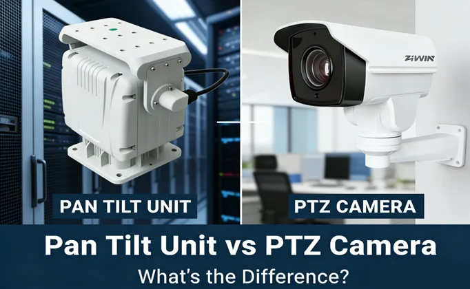 Pan Tilt Unit teen PTZ-kamera: Wat is die verskil?